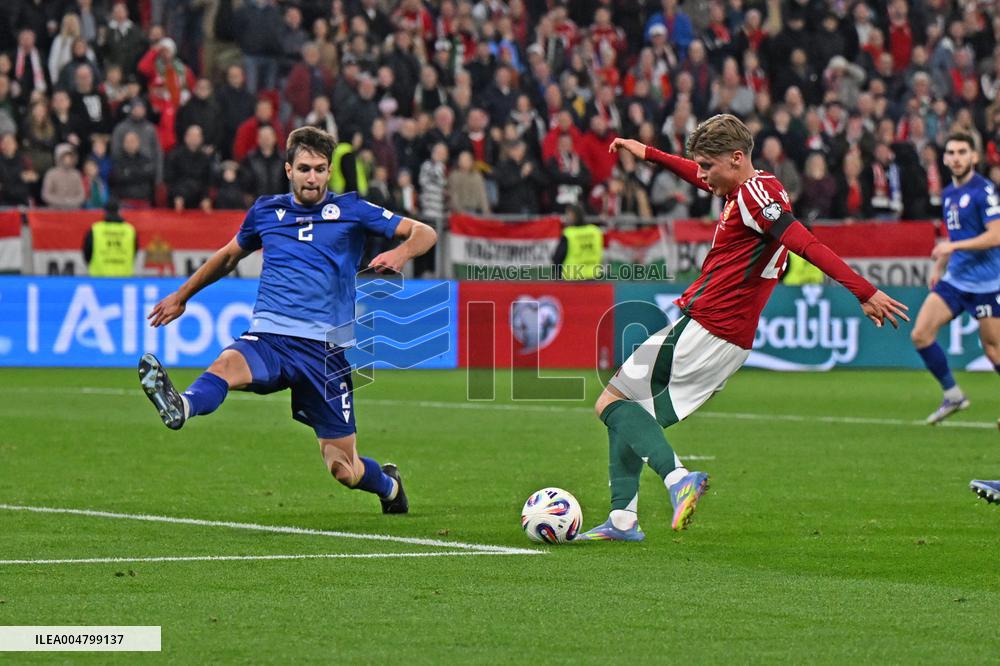 CALCIO - FIFA Mondiali - Qualifiers - Hungary vs Armenia