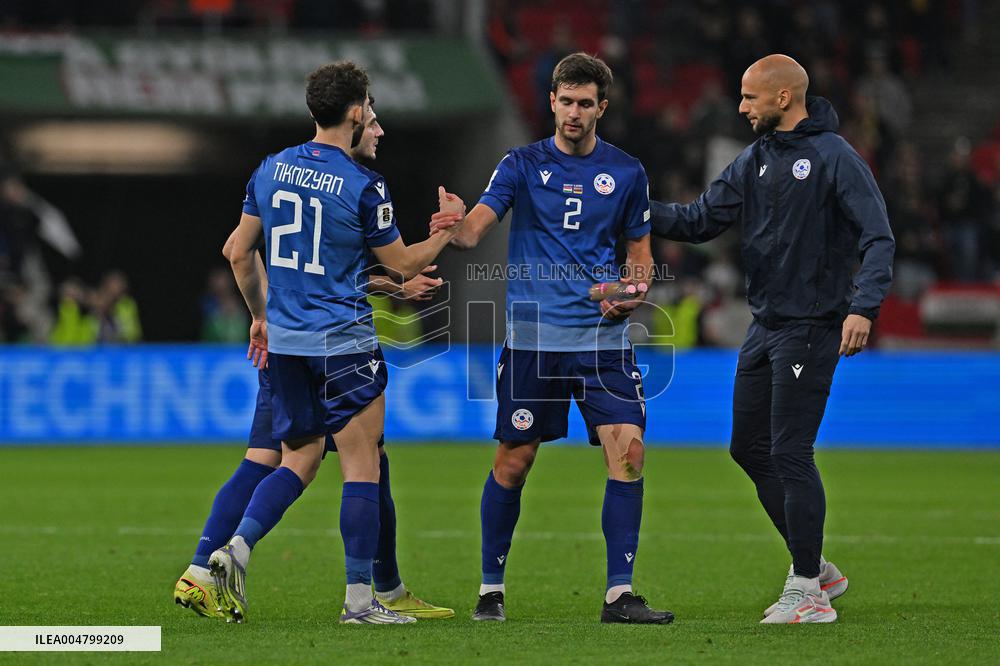 CALCIO - FIFA Mondiali - Qualifiers - Hungary vs Armenia