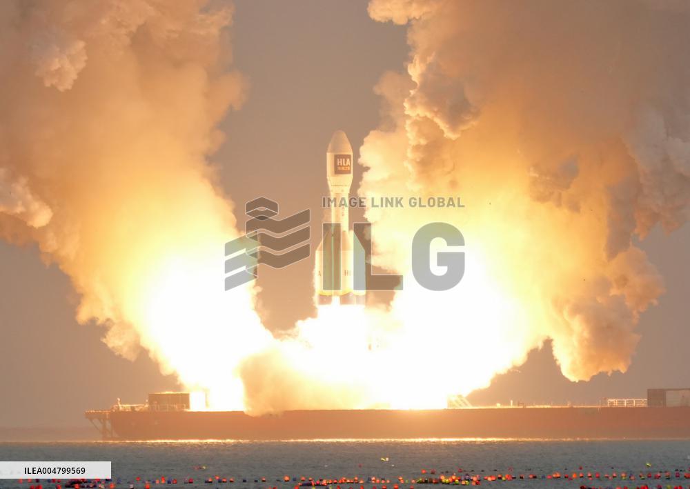 World's Largest Solid Fuel Carrier Rocket Gravity 1 Launched