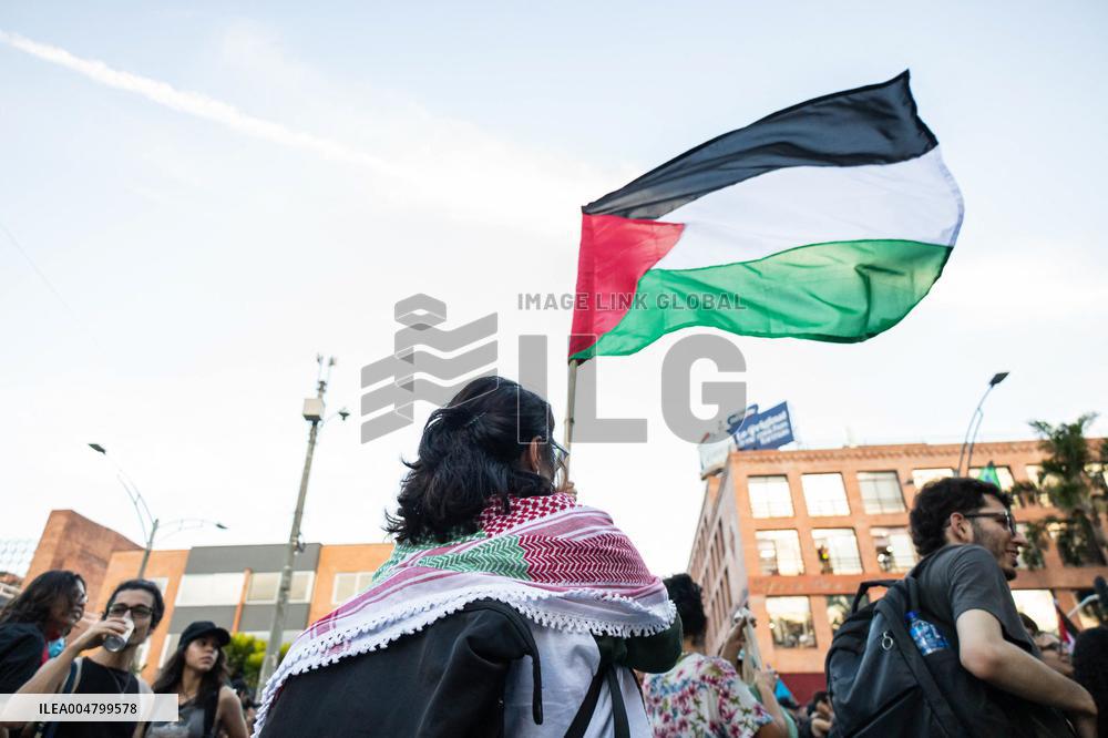 Pro-Palestine Demonstrations on the Two-year Israel Attack by Hamas