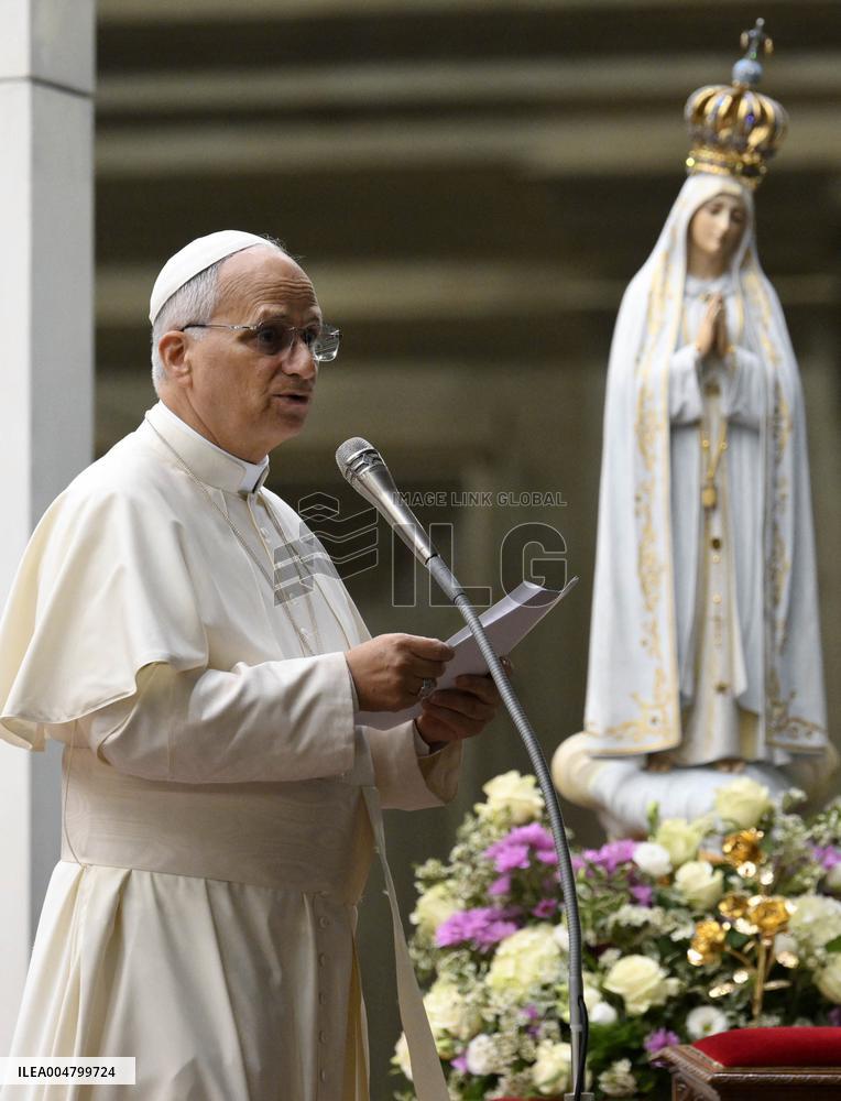 Pope Leo XIV Leads A Prayer Vigil For Peace - Vatican