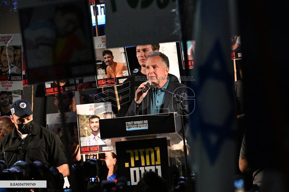 Steve Witkoff at the Hostage Square in Tel Aviv - Israel