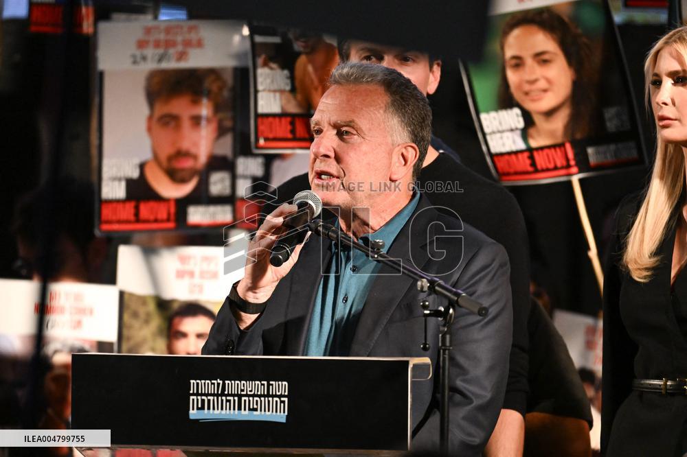 Steve Witkoff at the Hostage Square in Tel Aviv - Israel