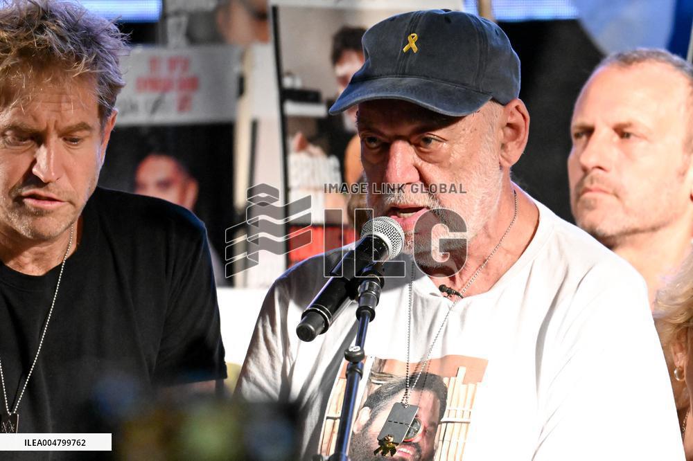 Steve Witkoff at the Hostage Square in Tel Aviv - Israel