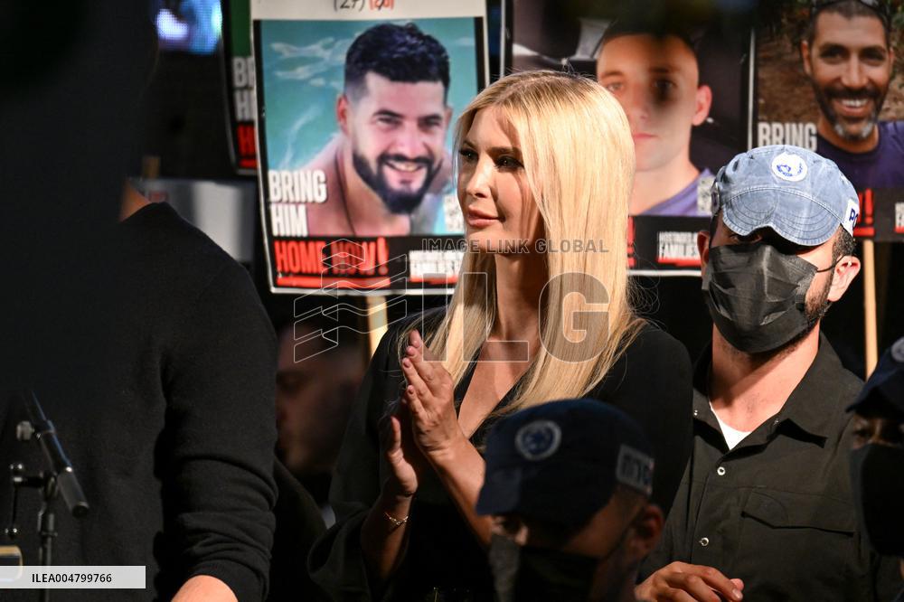 Steve Witkoff at the Hostage Square in Tel Aviv - Israel