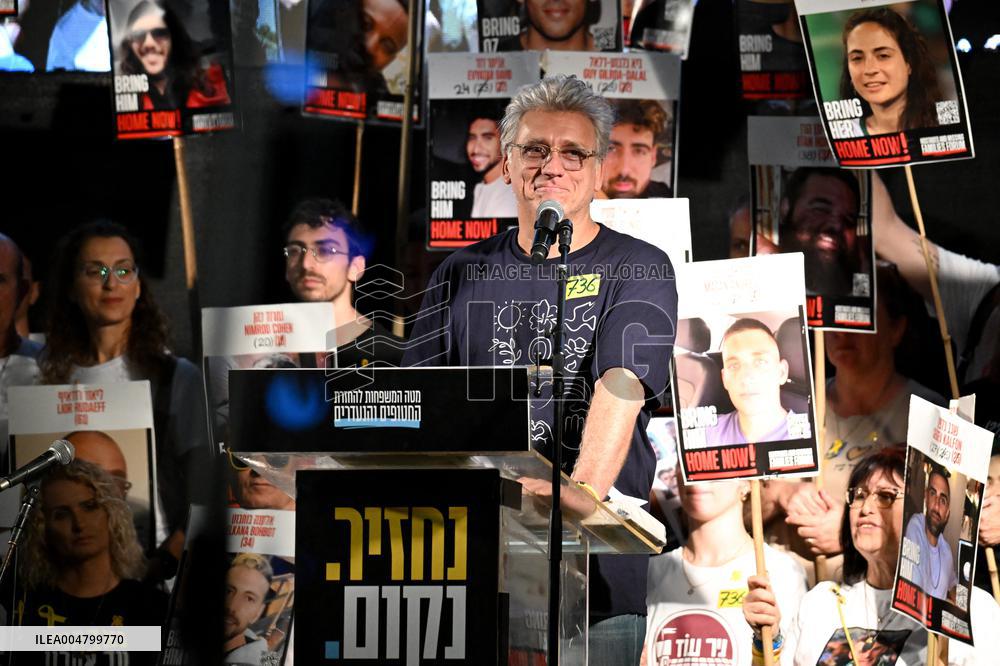 Steve Witkoff at the Hostage Square in Tel Aviv - Israel