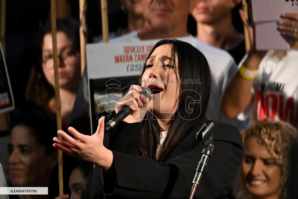 Steve Witkoff at the Hostage Square in Tel Aviv - Israel