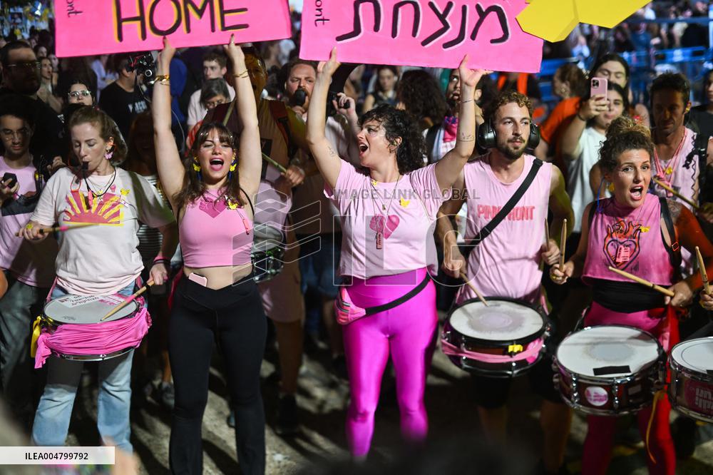 Steve Witkoff at the Hostage Square in Tel Aviv - Israel