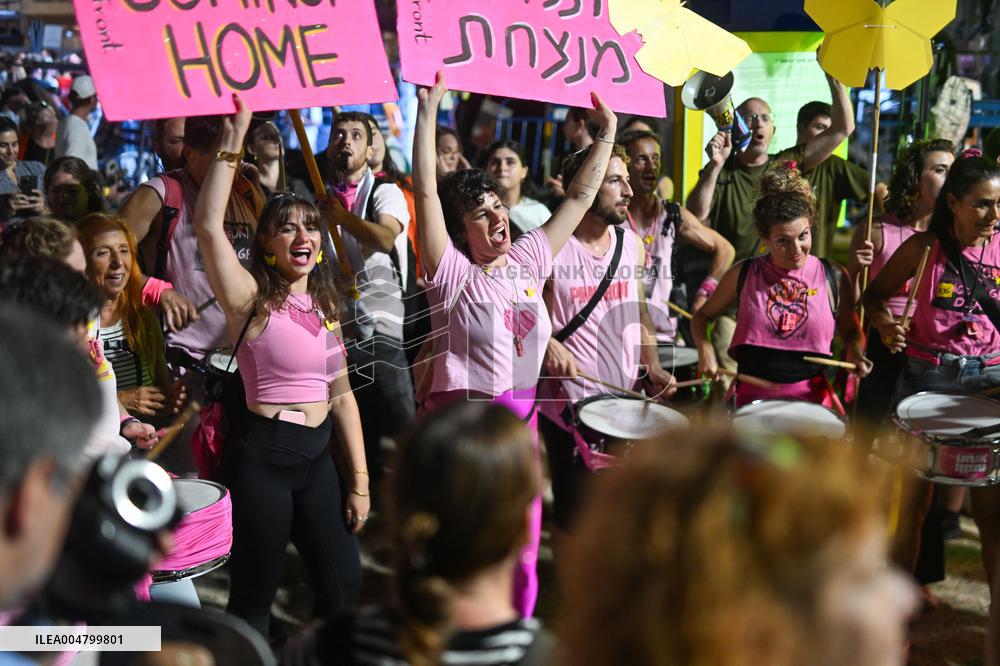 Steve Witkoff at the Hostage Square in Tel Aviv - Israel