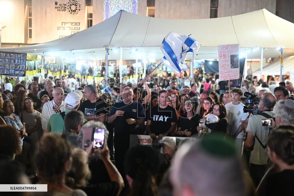 Steve Witkoff at the Hostage Square in Tel Aviv - Israel