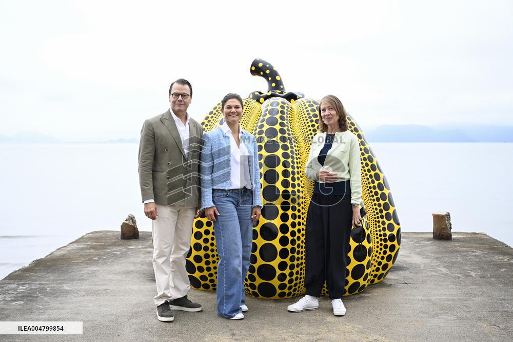 THE CROWN PRINCESS COUPLE ON NAOSHIMA