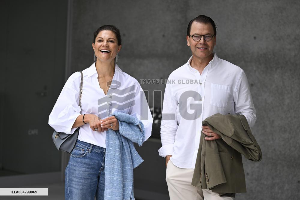 THE CROWN PRINCESS COUPLE ON NAOSHIMA ISLAND
