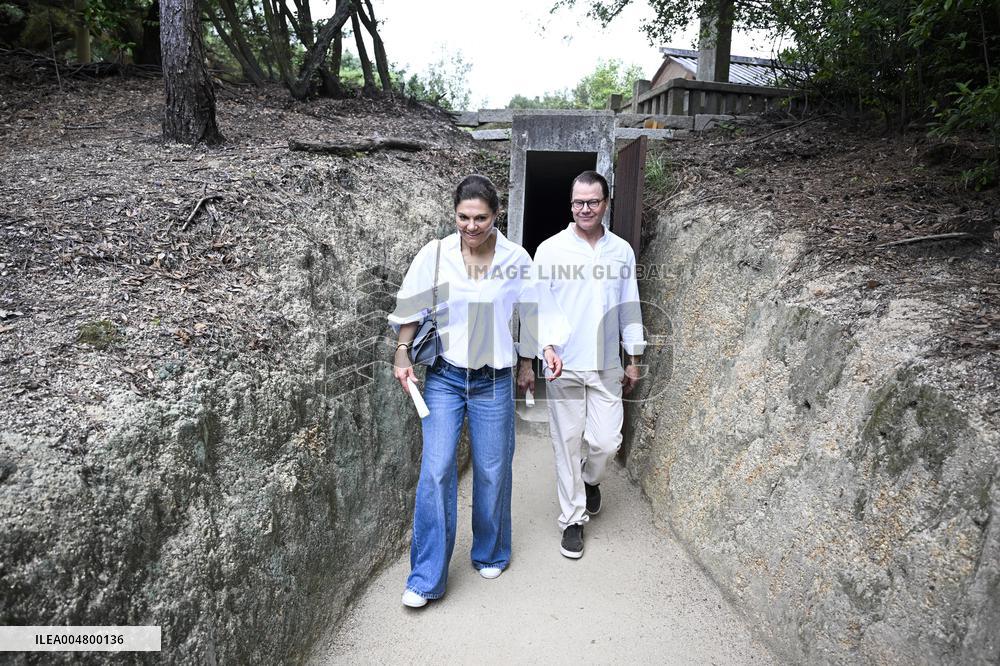 THE CROWN PRINCESS COUPLE ON NAOSHIMA ISLAND