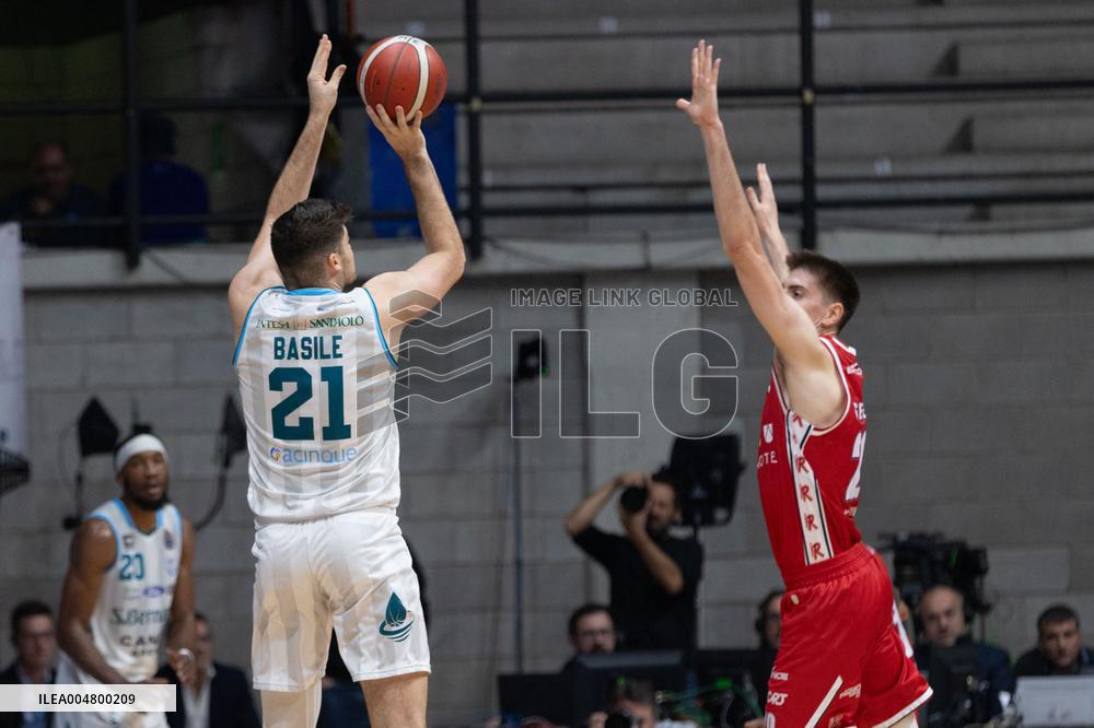 BASKET - Serie A - Acqua S.Bernardo Cantu vs Una Hotels Reggio Emilia