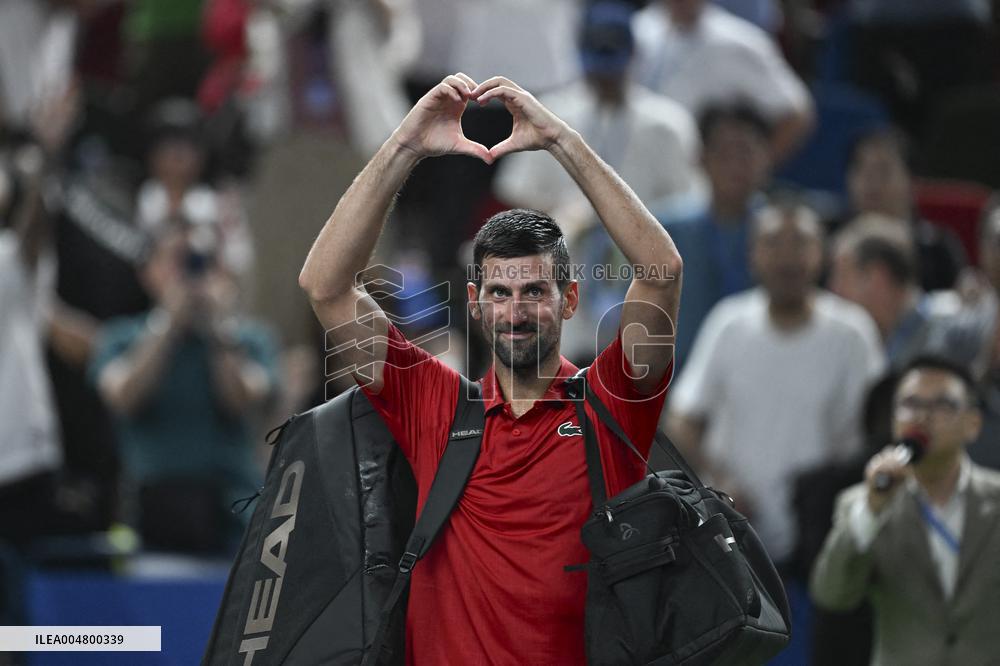 ATP Masters - Semifinal - Valentin Vacherot defeats Novak Djokovic - Shanghai