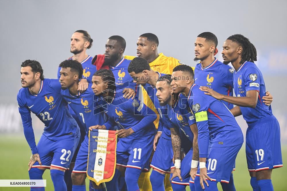 France V Azerbaijan - FIFA World Cup Qualification 2026