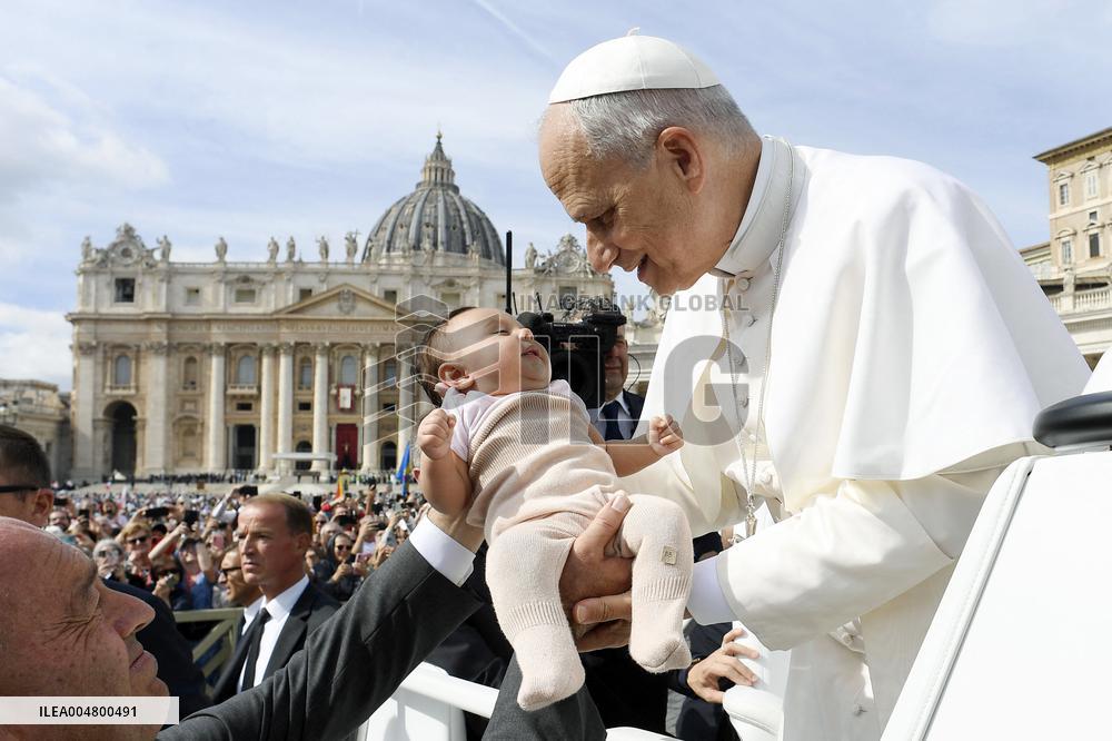 Pope Leo XIV Leads Marian Jubilee Mass - Vatican