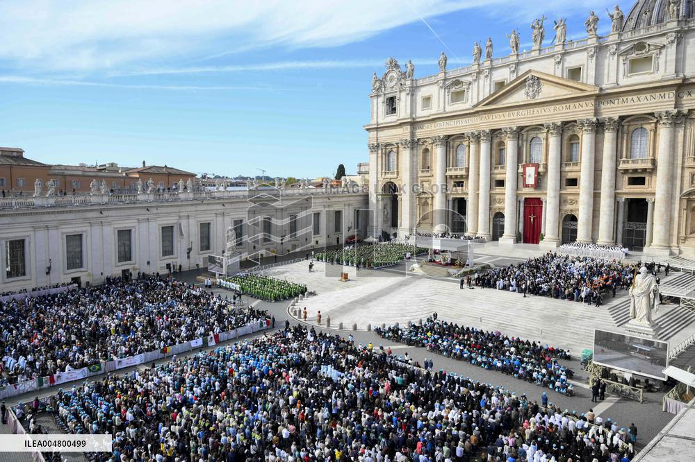 Pope Leo XIV Leads Marian Jubilee Mass - Vatican