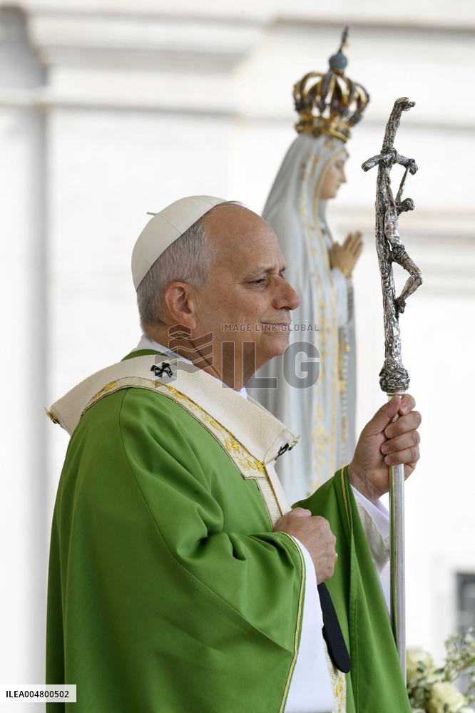 Pope Leo XIV Leads Marian Jubilee Mass - Vatican