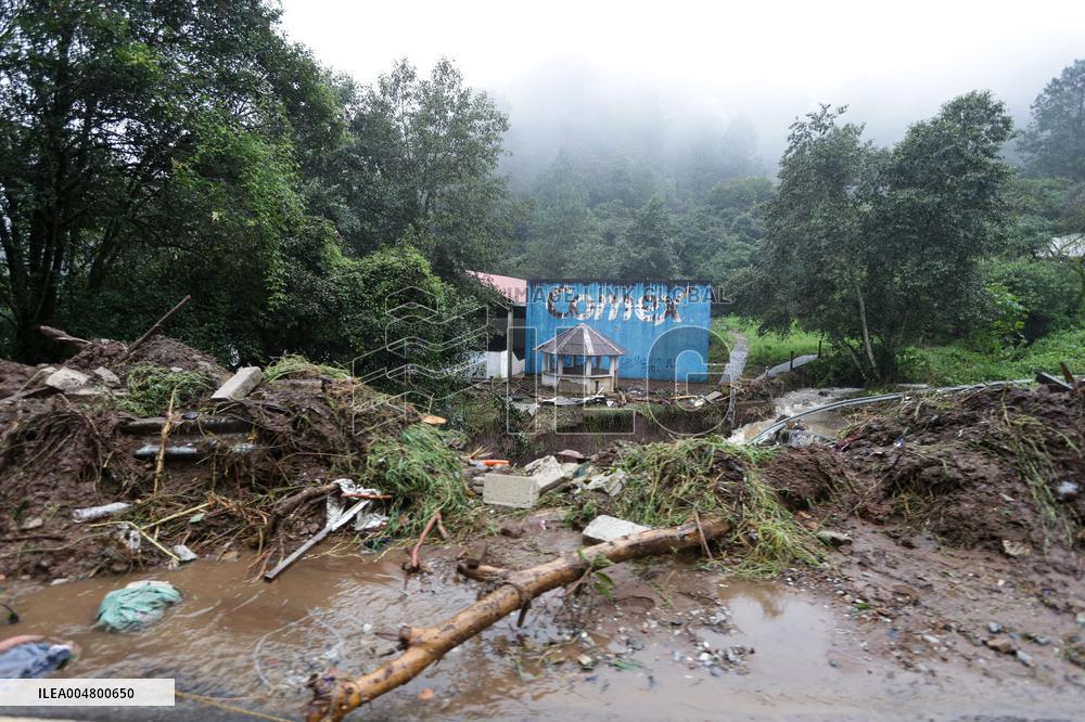 Torrential Rains in Mexico
