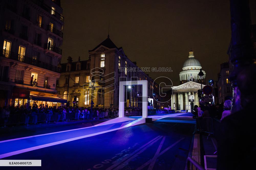 Ceremony To Honor Robert Badinter At The Pantheon - Paris