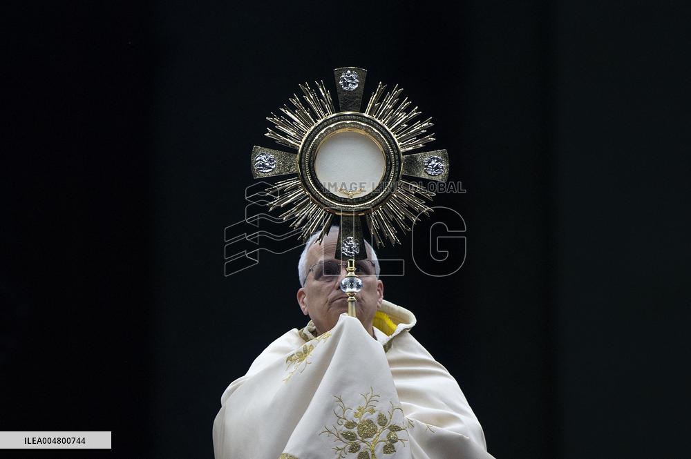 Pope Leo XIV During the Marian Vigil In St. Peter's Square - Vatican