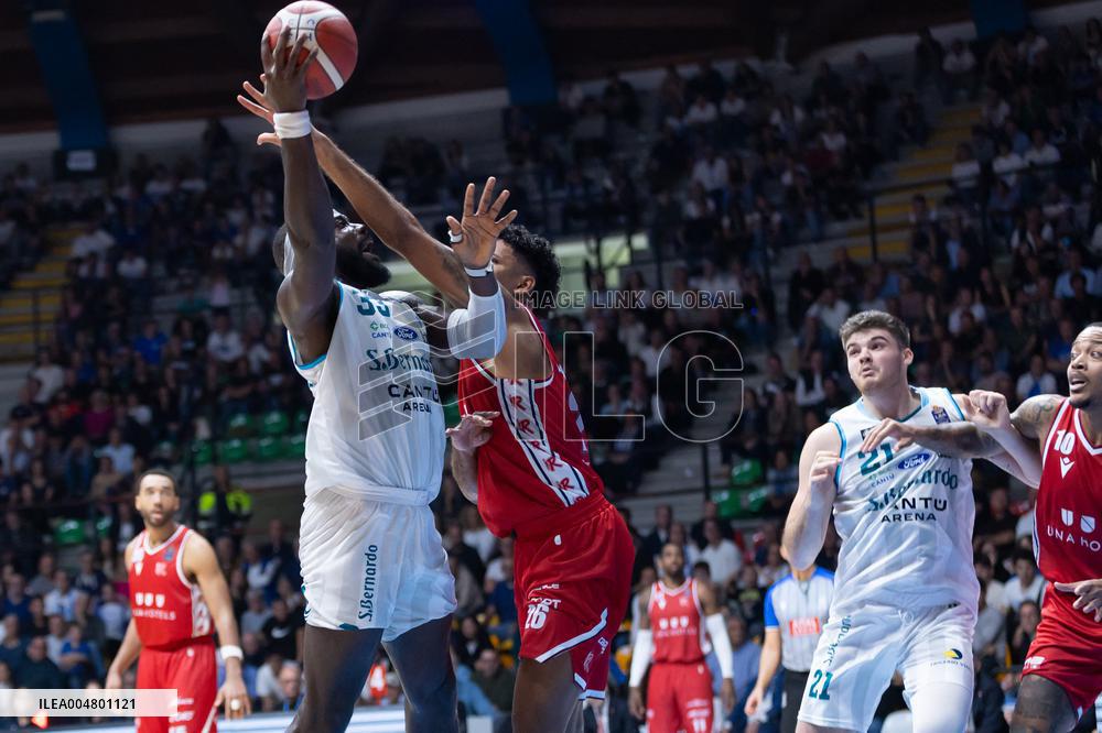 BASKET - Serie A - Acqua S.Bernardo Cantu vs Una Hotels Reggio Emilia