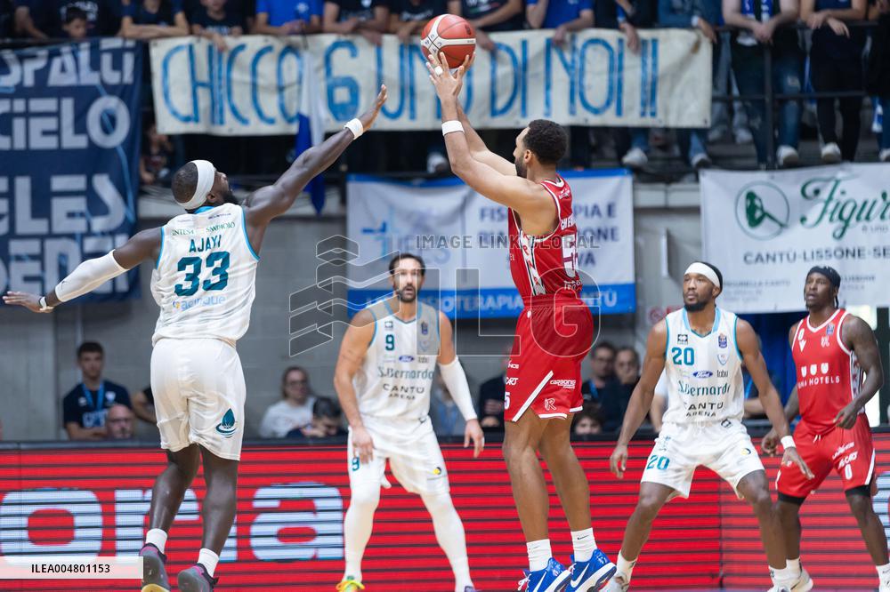 BASKET - Serie A - Acqua S.Bernardo Cantu vs Una Hotels Reggio Emilia