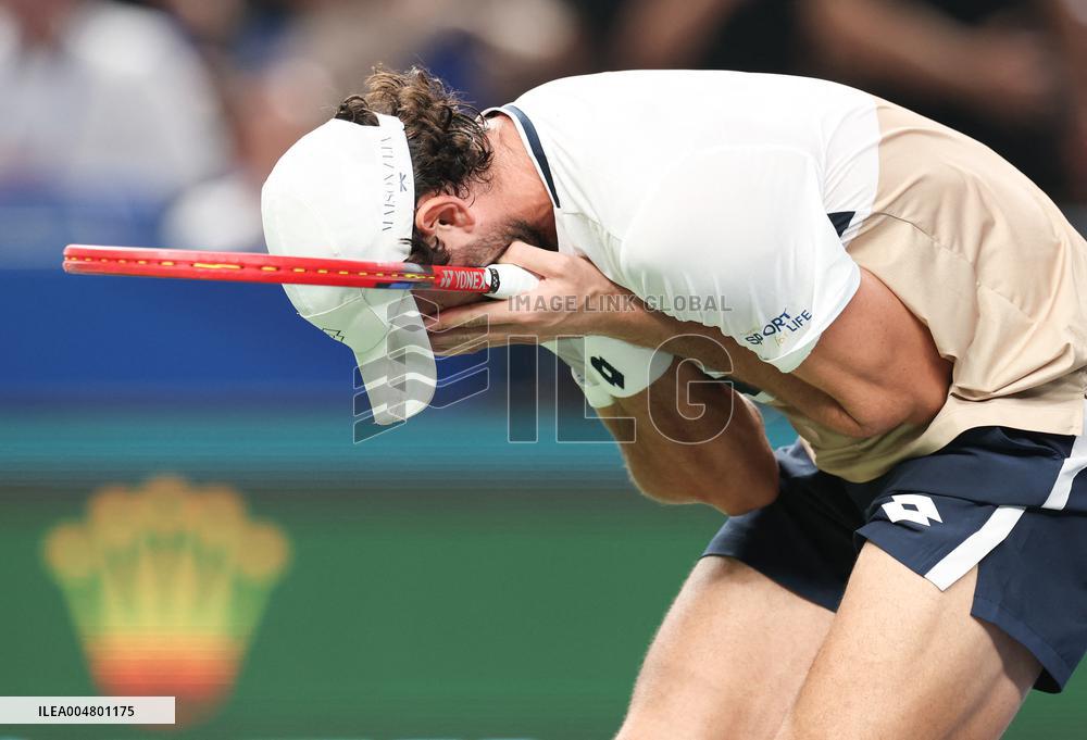 ATP Masters Final - Vacherot Defeats His Cousin Rinderknech And Wins the Trophy - Shangha