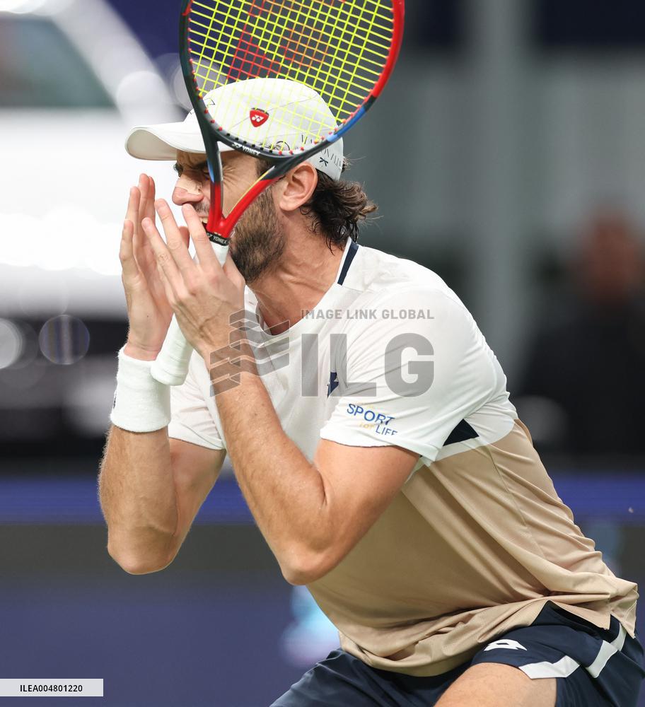 ATP Masters Final - Vacherot Defeats His Cousin Rinderknech And Wins the Trophy - Shangha