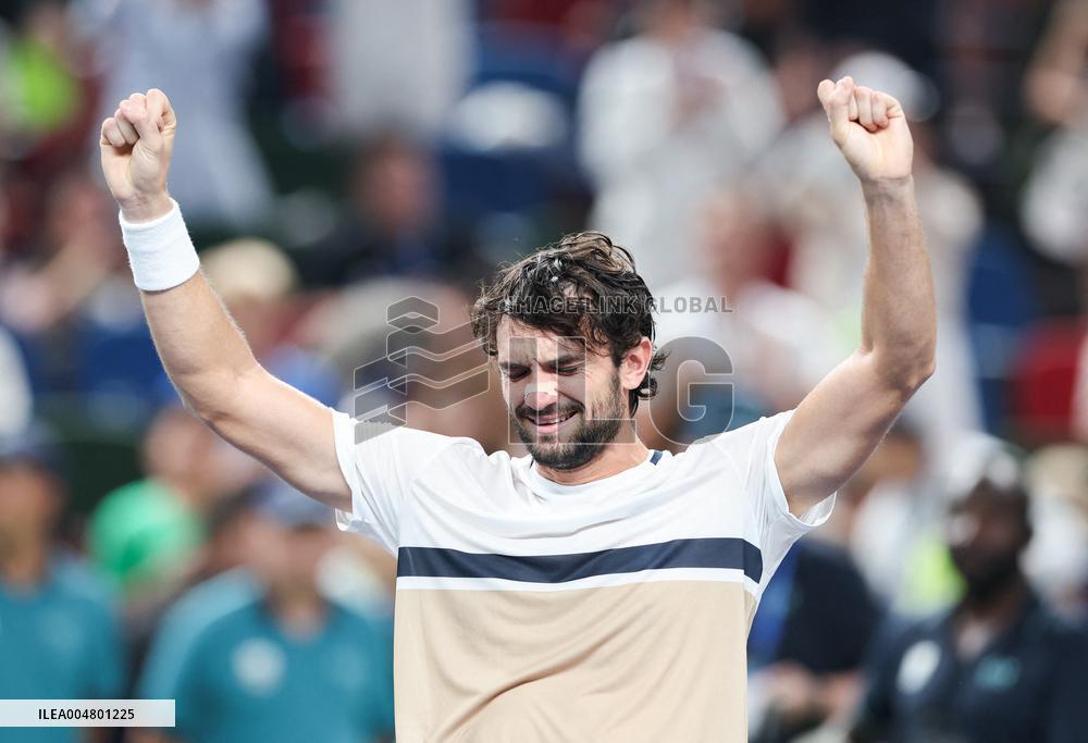 ATP Masters Final - Vacherot Defeats His Cousin Rinderknech And Wins the Trophy - Shangha