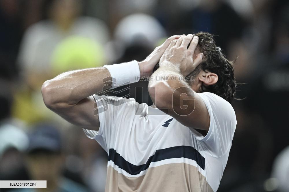 ATP Masters Final - Vacherot Defeats His Cousin Rinderknech And Wins the Trophy - Shangha
