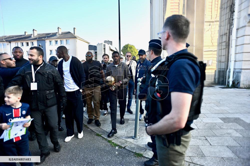 Ballon d Or winner Ousmane Dembele. FC