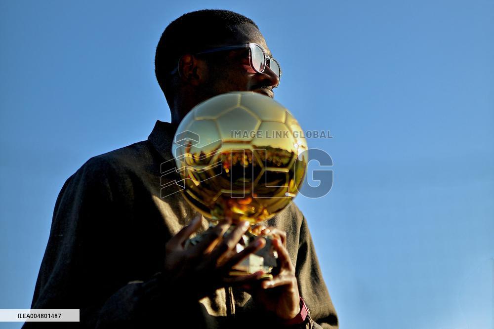 Ballon d Or winner Ousmane Dembele. FC