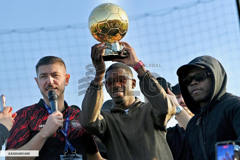 Ballon d Or winner Ousmane Dembele. FC