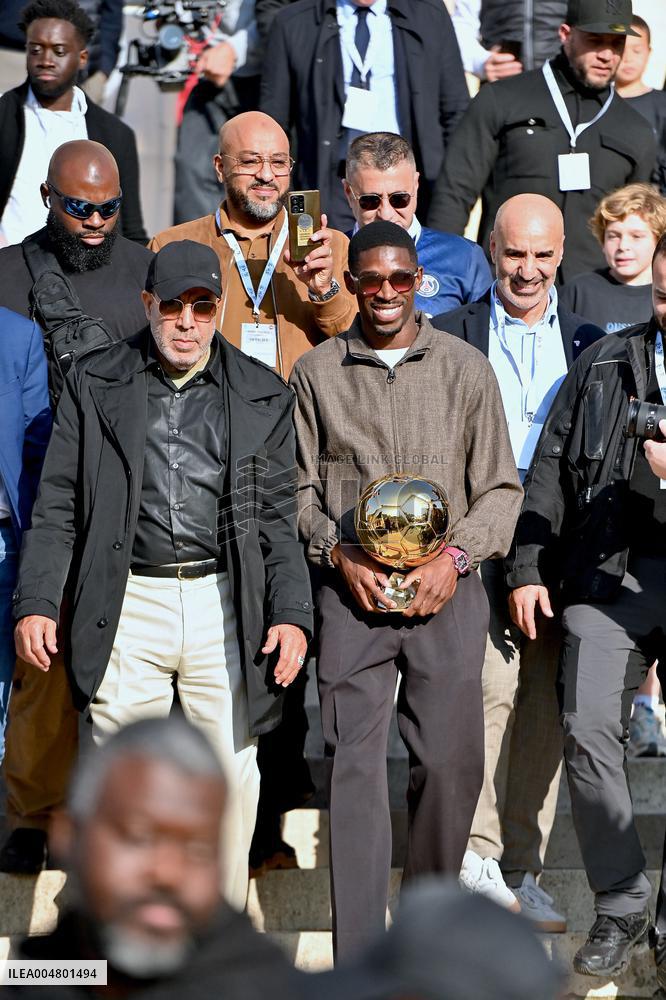 Ballon d Or winner Ousmane Dembele. FC