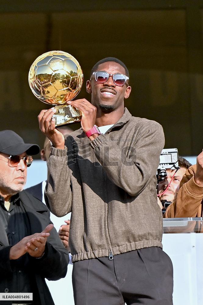 Ballon d Or winner Ousmane Dembele. FC