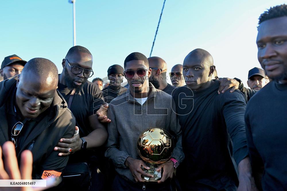 Ballon d Or winner Ousmane Dembele. FC