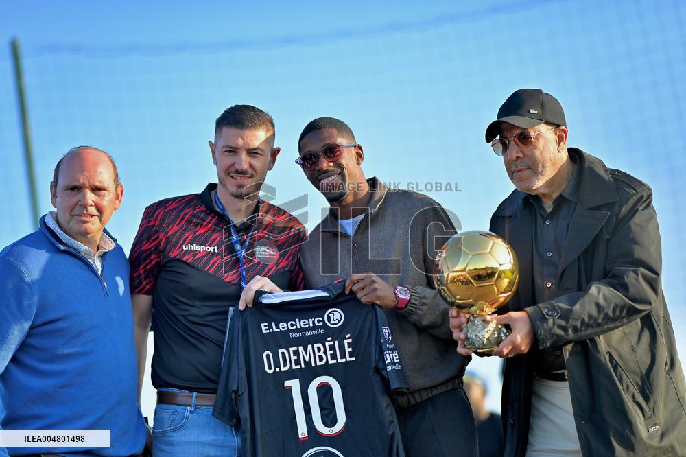 Ballon d Or winner Ousmane Dembele. FC