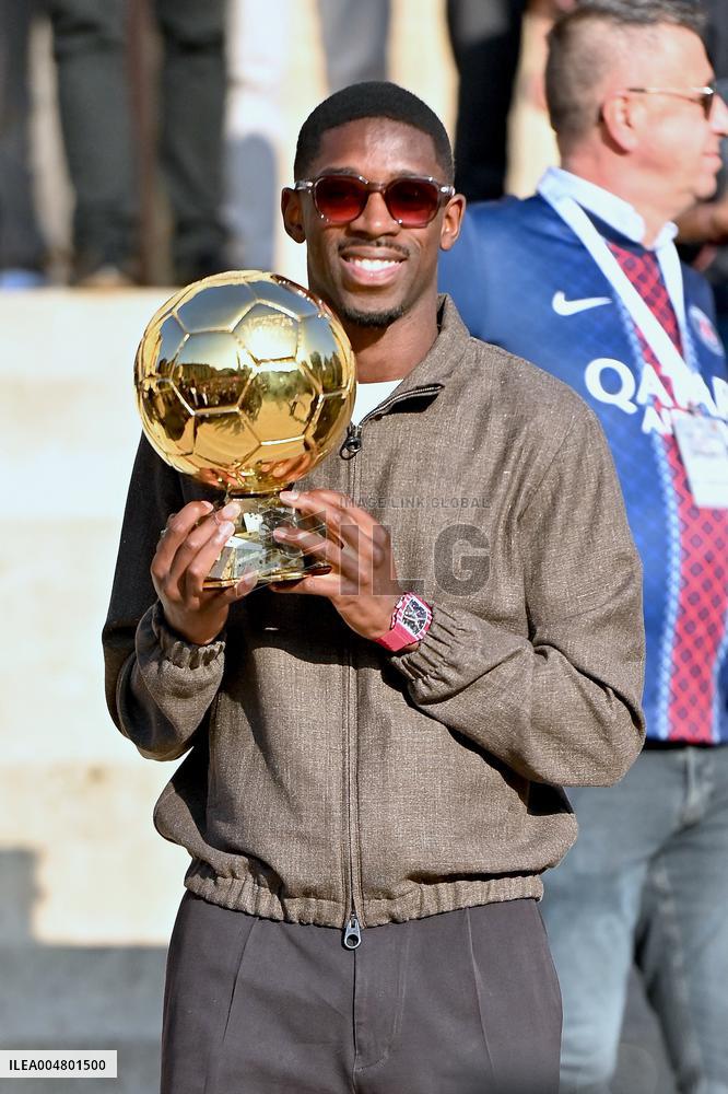 Ballon d Or winner Ousmane Dembele. FC