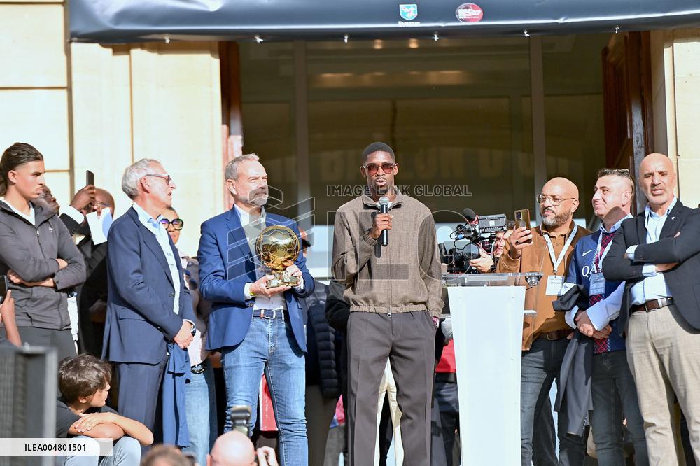 Ballon d Or winner Ousmane Dembele. FC