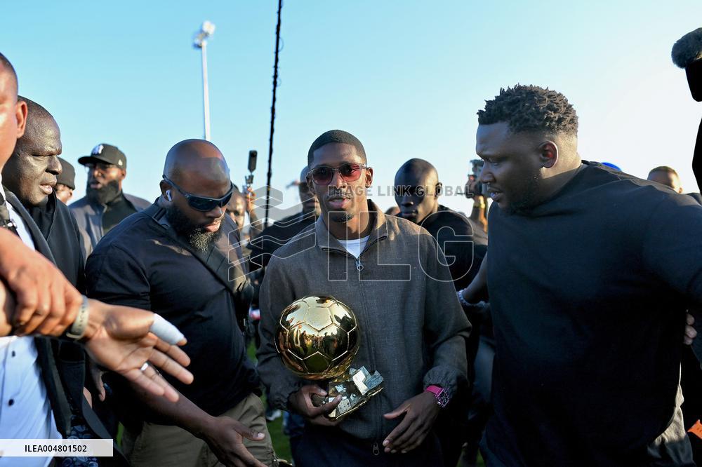 Ballon d Or winner Ousmane Dembele. FC