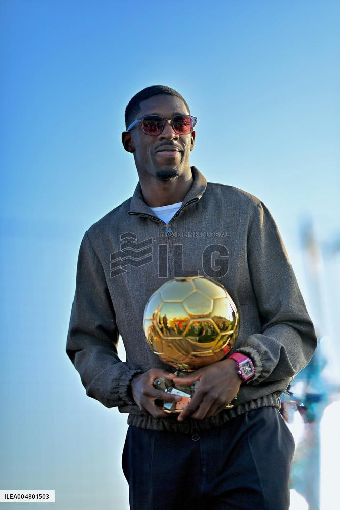 Ballon d Or winner Ousmane Dembele. FC