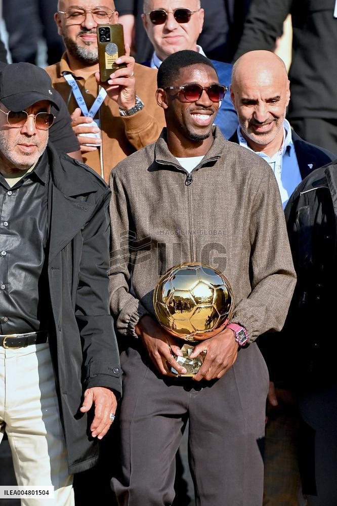 Ballon d Or winner Ousmane Dembele. FC