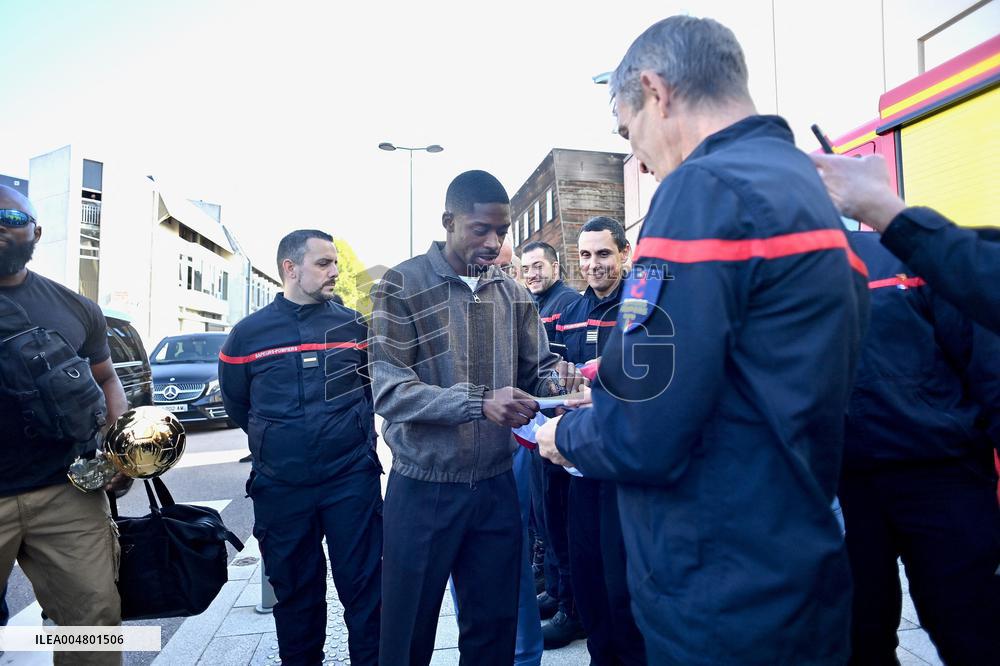 Ballon d Or winner Ousmane Dembele. FC