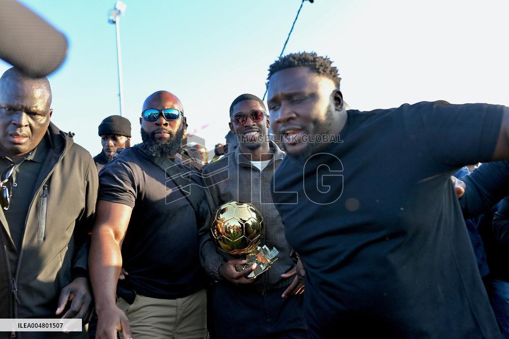 Ballon d Or winner Ousmane Dembele. FC