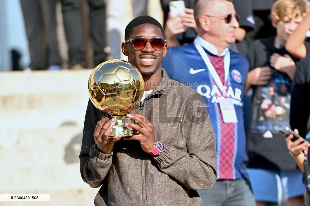 Ballon d Or winner Ousmane Dembele. FC