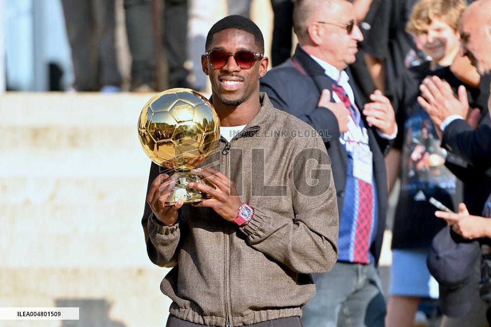 Ballon d Or winner Ousmane Dembele. FC
