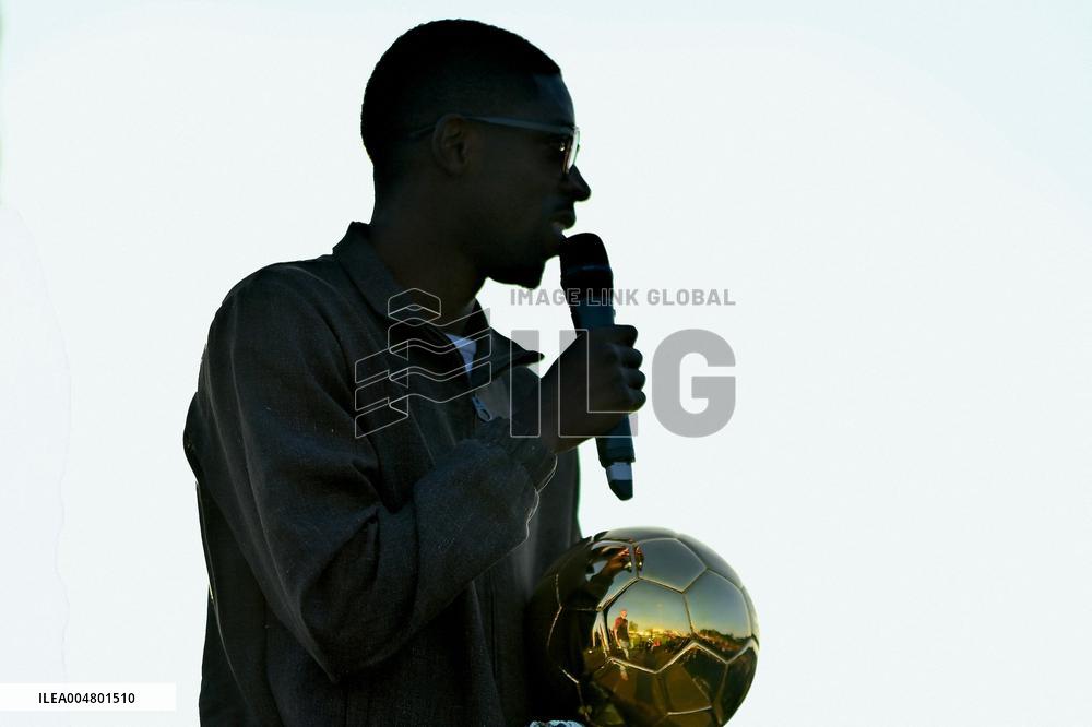 Ballon d Or winner Ousmane Dembele. FC