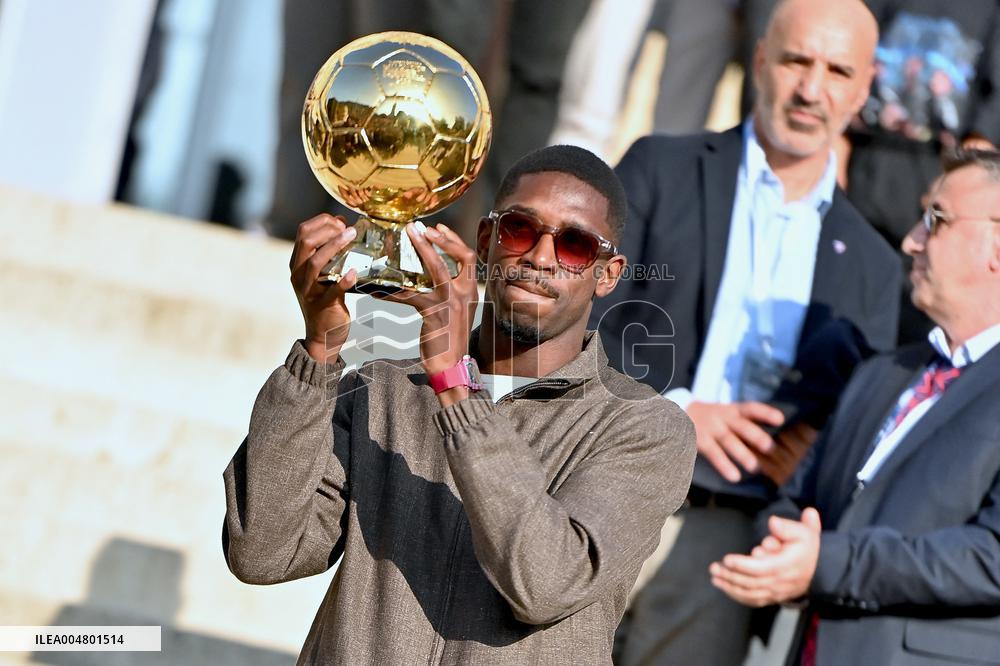 Ballon d Or winner Ousmane Dembele. FC